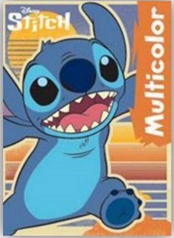 Книжка за Оцветяване А4 Формат 32 Страници 2 Лица Микс 4 Вида Лило и Стич, Lilo and Stitch